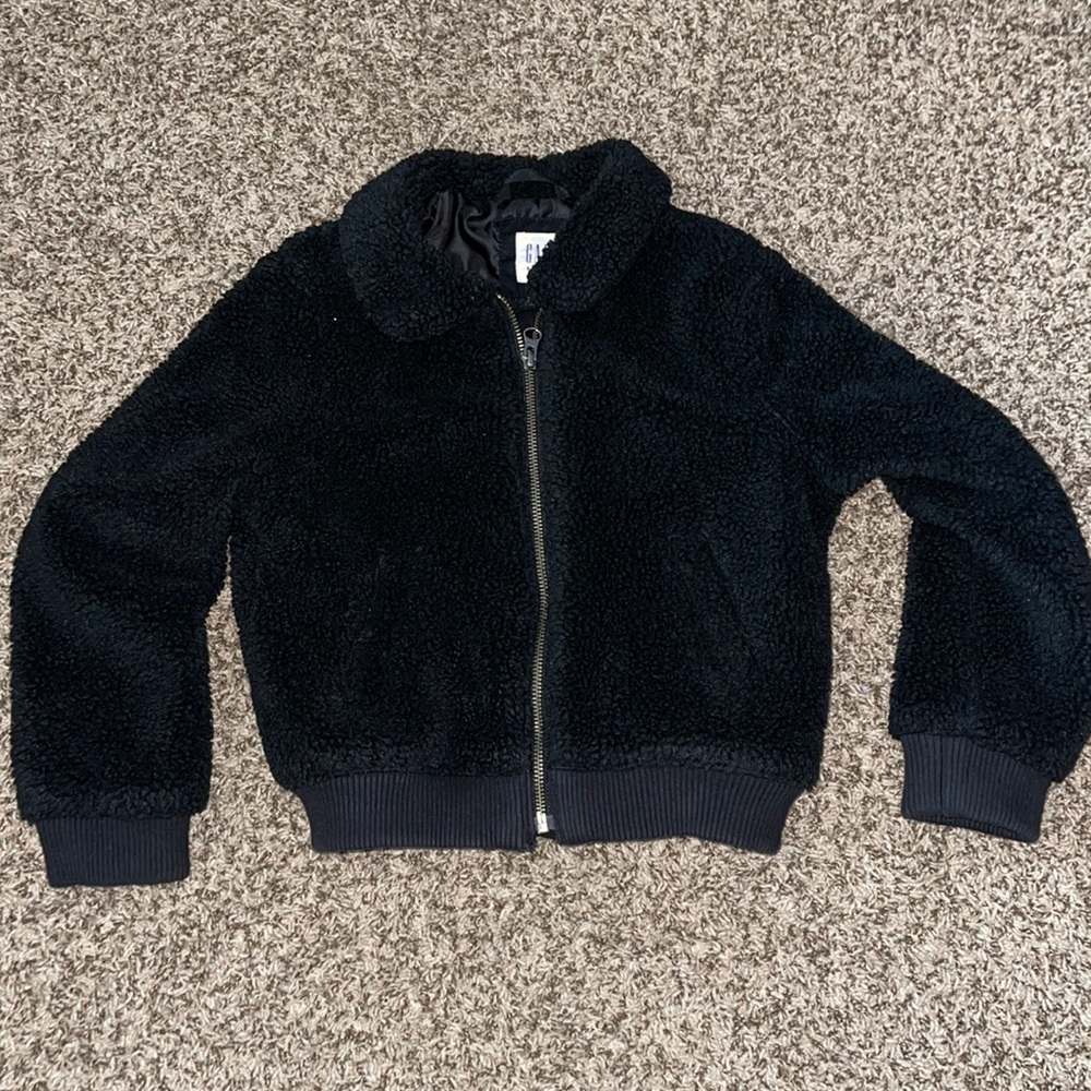 Girls Sherpa bomber jacket